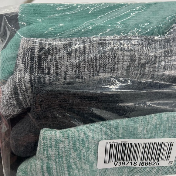 TOMMIE COPPER Compression Over-the-Calf Socks Gray-Jade Green 4 -Pack Size Small - Picture 5 of 5